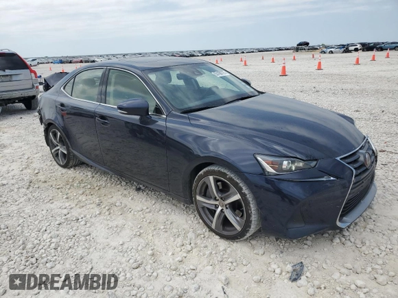 2018 Lexus IS with VIN JTHBA1D25J5068238, listed as a Copart auction lot 53168725 with 140,151 mi miles and Salvage Title. Bid and sale history available at carsss.com. Image 4.