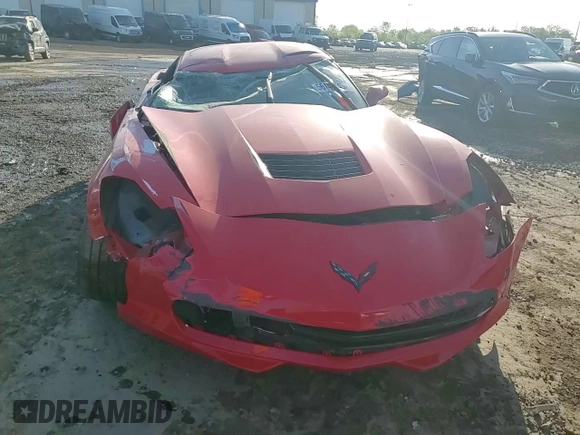 2019 Chevrolet Corvette 1LT with VIN 1G1YB2D74K5109933, listed as a Copart auction lot 56147745 with 21,625 mi miles and Salvage title. Bid and sale history available at DreamBid. Image 13.