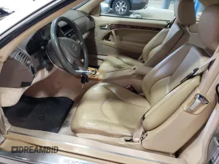 1999 Mercedes-Benz SL-Class with VIN WDBFA68F9XF185352, listed as a Copart auction lot 44048085 with 86,276 mi miles and Clean Title. Bid and sale history available at carsss.com. Image 7.
