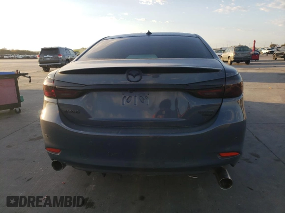 2021 Mazda 6 Grand Touring Reserve with VIN JM1GL1WY7M1602094, listed as a Copart auction lot 77470994 with 15,214 mi miles and Salvage Title. Bid and sale history available at DreamBid. Image 6.