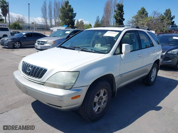 2003 Lexus RX 300 with VIN JTJGF10U830163051, listed as a IAAI auction lot 41949422 with 140,821 mi miles. Bid and sale history available at carsss.com. Image 6.