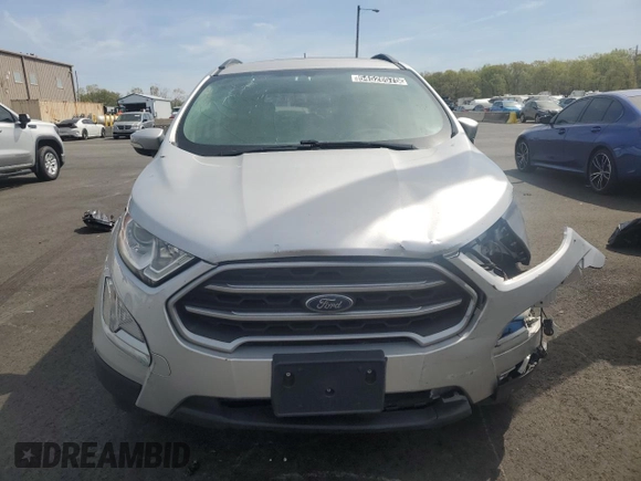 2019 Ford EcoSport SE z VIN MAJ3S2GE0KC270745, wystawiony jako Copart lot #54526575 z przebiegiem Nie podano mil oraz Nie do naprawy • Non repairable. Historia ofert i sprzedaży dostępna na DreamBid. Obrazek 5.