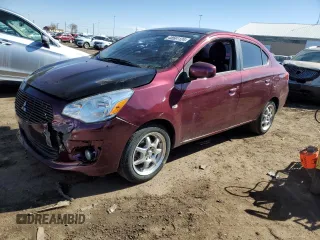 2017 Mitsubishi Mirage G4 ES with VIN ML32F3FJ6HH004840, listed as a Copart auction lot 48561124 with 42,150 mi miles. Bid and sale history available at carsss.com. Image 1.