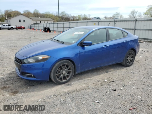 2014 Dodge Dart SXT with VIN 1C3CDFBBXED860446, listed as a Copart auction lot 53584495 with 127,280 mi miles and Salvage Title. Bid and sale history available at DreamBid. Image 1.