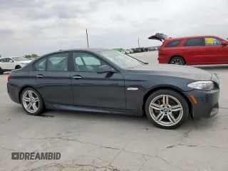 2012 BMW 5 Series 550i with VIN WBAFR9C53CDV59449, listed as a Copart auction lot 53901455 with 130,518 mi miles and Clean Title. Bid and sale history available at carsss.com. Image 4.