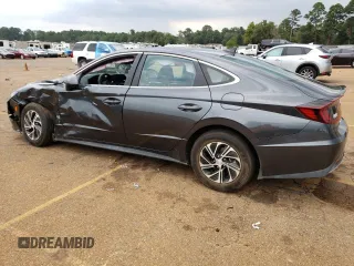 2023 Hyundai Sonata Hybrid Blue with VIN KMHL24JJ3PA063700, listed as a Copart auction lot 67768363 with 13,897 mi miles. Bid and sale history available at carsss.com. Image 2.