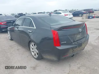 2014 Cadillac ATS Standard RWD with VIN 1G6AA5RX4E0104676, listed as a IAAI auction lot 41934130 with 168,178 mi miles and . Bid and sale history available at carsss.com. Image 3.