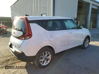 2020 Kia Soul S with VIN KNDJ23AUXL7057528, listed as a Copart auction lot 50912615 with 85,037 mi miles and Salvage Title. Bid and sale history available at carsss.com. Image 3.