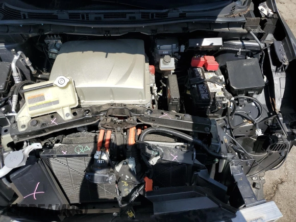 2017 Nissan LEAF SV with VIN 1N4BZ0CPXHC308851, listed as a Copart auction lot 57626535 with 51,912 mi miles and Salvage title. Bid and sale history available at DreamBid. Image 11.