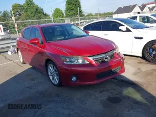 2011 Lexus CT 200h with VIN JTHKD5BH1B2032281, listed as a IAAI auction lot 42631957 with 180,551 mi miles and . Bid and sale history available at DreamBid. Image 1.