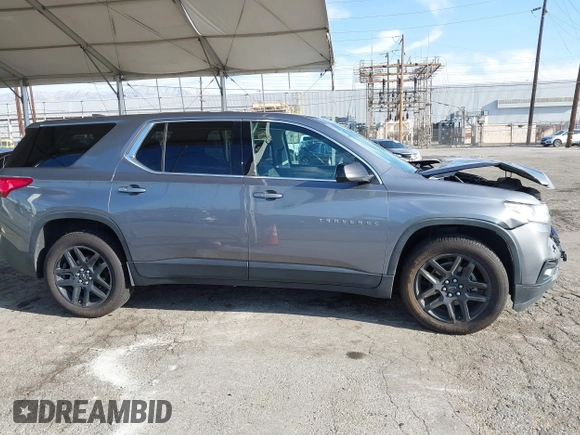2020 Chevrolet Traverse LS with VIN 1GNERFKW6LJ207966, listed as a IAAI auction lot 41845136 with 83,073 mi miles and . Bid and sale history available at DreamBid. Image 13.