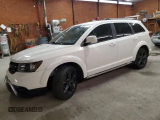 2018 Dodge Journey Crossroad z VIN 3C4PDCGG5JT335508, wystawiony jako Copart lot #48483065 z przebiegiem 111 745 mil mil oraz Szkoda całkowita • Salvage title. Historia ofert i sprzedaży dostępna na DreamBid. Obrazek 1.