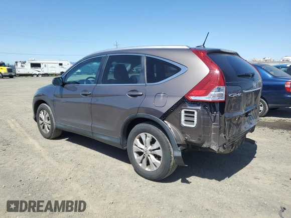 2014 Honda CR-V EX-L with VIN 2HKRM3H71EH519521, listed as a Copart auction lot 51939095 with 141,605 mi miles and Salvage Title. Bid and sale history available at carsss.com. Image 2.