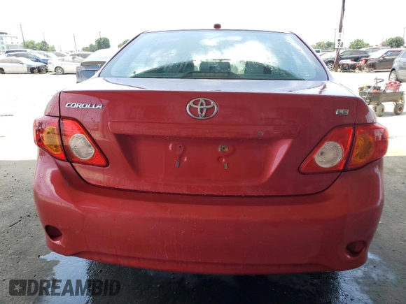 2010 Toyota Corolla z VIN 2T1BU4EE7AC397996, wystawiony jako Copart lot #61697225 z przebiegiem 180 177 mil mil oraz Szkoda całkowita • Salvage title. Historia ofert i sprzedaży dostępna na DreamBid. Obrazek 6.