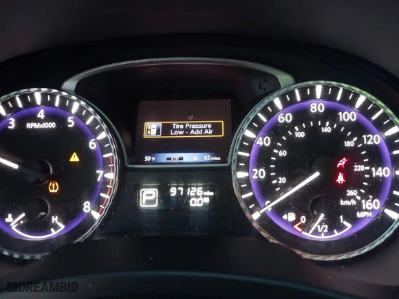 2018 Infiniti QX60 with VIN 5N1DL0MM2JC509475, listed as a IAAI auction lot 41620135 with 97,126 mi miles. Bid and sale history available at carsss.com. Image 7.
