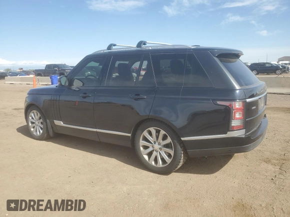 2014 Land Rover Range Rover HSE with VIN SALGS2WF1EA189350, listed as a Copart auction lot 55847345 with 114,410 mi miles and Clean Title. Bid and sale history available at DreamBid. Image 2.