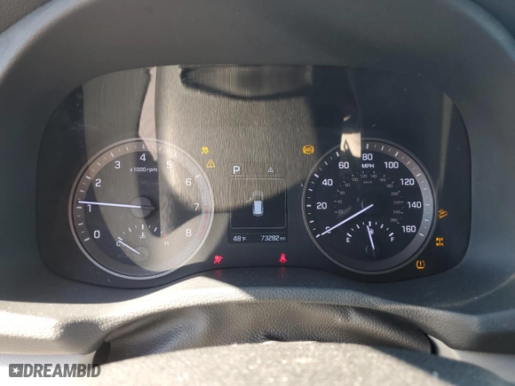 2017 Hyundai Tucson SE with VIN KM8J3CA45HU312104, listed as a Copart auction lot 45465175 with 73,282 mi miles and Salvage Title. Bid and sale history available at carsss.com. Image 9.