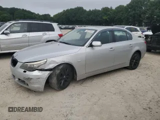 2005 BMW 5 Series 525i with VIN WBANA53525B861535, listed as a Copart auction lot 81268974 with 273,815 mi miles and Non repairable. Bid and sale history available at DreamBid. Image 1.