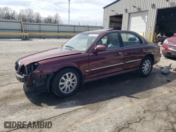 2005 Hyundai Sonata GLS with VIN KMHWF35H15A119097, listed as a Copart auction lot 52552815 with 144,257 mi miles and Salvage Title. Bid and sale history available at carsss.com. Image 1.