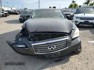 2012 Infiniti M with VIN JN1BY1AR5CM390629, listed as a Copart auction lot 65867354 with 182,780 mi miles and Salvage Title. Bid and sale history available at carsss.com. Image 5.