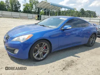 2010 Hyundai Genesis Coupe Grand Touring z VIN KMHHU6KH5AU025687, wystawiony jako Copart lot #56945814 z przebiegiem 130 114 mil mil oraz Szkoda całkowita • Salvage title. Historia ofert i sprzedaży dostępna na DreamBid. Obrazek 1.