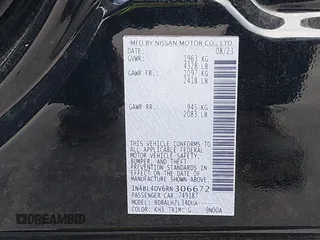 2024 Nissan Altima SV z VIN 1N4BL4DV6RN306672, wystawiony jako IAAI lot #42346382 z przebiegiem 36 491 mil mil oraz . Historia ofert i sprzedaży dostępna na DreamBid. Obrazek 9.