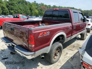 2006 Ford Super Duty F-250 XL with VIN 1FTSW21P16ED45158, listed as a Copart auction lot 68444464 with 159,448 mi miles and Salvage Title. Bid and sale history available at carsss.com. Image 3.