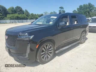 2021 Cadillac Escalade Sport Platinum z VIN 1GYS4GKL1MR204704, wystawiony jako Copart lot #60263974 z przebiegiem 46 336 mil mil oraz Szkoda całkowita • Salvage title. Historia ofert i sprzedaży dostępna na DreamBid. Obrazek 1.