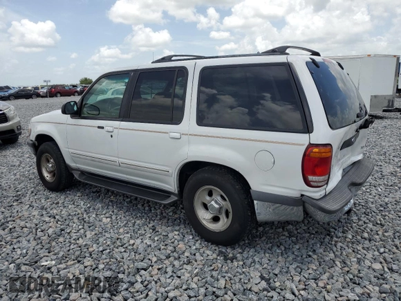 1998 Ford Explorer with VIN 1FMZU32X7WZB87549, listed as a Copart auction lot 60970165 with 186,022 mi miles and Salvage title. Bid and sale history available at DreamBid. Image 2.
