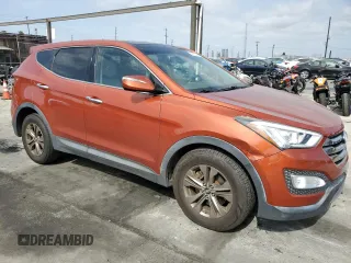2014 Hyundai Santa Fe with VIN 5XYZU3LB4EG125059, listed as a Copart auction lot 54713465 with 79,601 mi miles and Salvage title. Bid and sale history available at DreamBid. Image 4.