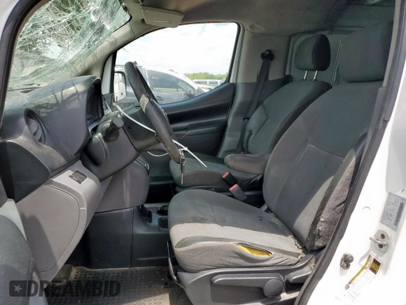 2015 Nissan NV200 SV with VIN 3N6CM0KN3FK731353, listed as a Copart auction lot 59541185 with 314,977 mi miles and Salvage title. Bid and sale history available at DreamBid. Image 7.