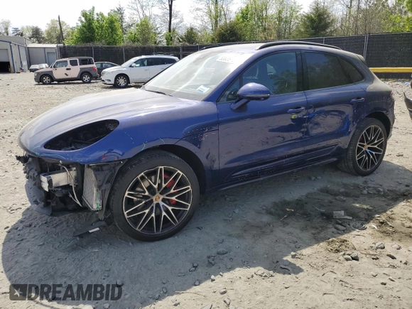 2024 Porsche Macan S с VIN WP1AG2A57RLB36304, выставлен на аукционе Copart как лот 53636165 с пробегом 28 146 миль миль и Списание • Salvage title. История ставок и продаж доступна на DreamBid. Изображение 1.