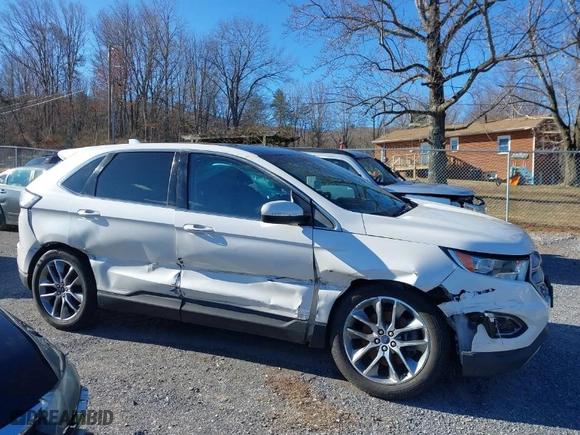 2016 Ford Edge Titanium with VIN 2FMPK3K8XGBC13426, listed as a IAAI auction lot 41583824 with 108,539 mi miles. Bid and sale history available at carsss.com. Image 6.