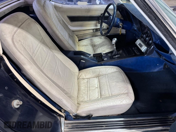 1977 Chevrolet Corvette with VIN 1Z37L7S407775, listed as a Copart auction lot 62571145 with 41,227 mi miles and Clean title. Bid and sale history available at DreamBid. Image 5.