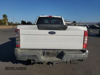 2022 Ford F-250 XL with VIN 1FTBF2B69NEE39910, listed as a Copart auction lot 73411214 with 16,123 mi miles and Salvage title. Bid and sale history available at DreamBid. Image 6.