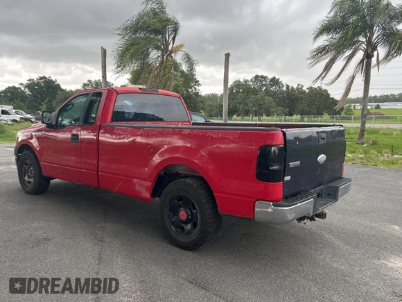 2007 Ford F-150 XL with VIN 1FTRF12W47KB40354, listed as a Copart auction lot 59937395 with 347,761 mi miles and Clean title. Bid and sale history available at DreamBid. Image 3.