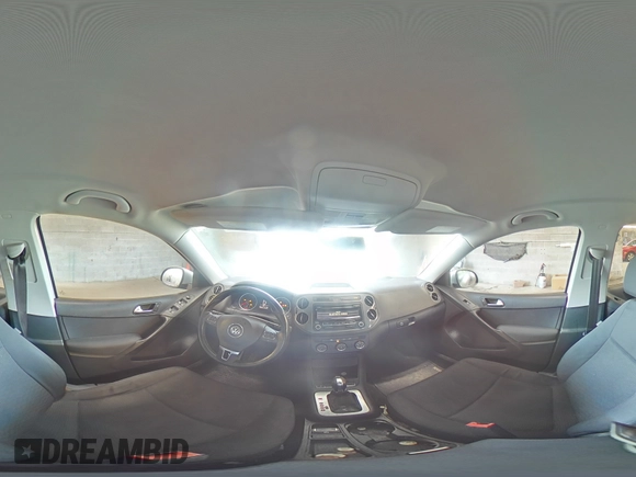 2013 Volkswagen Tiguan S with VIN WVGAV3AX9DW626065, listed as a Copart auction lot 58014145 with 128,858 mi miles and Salvage title. Bid and sale history available at DreamBid. Image 15.