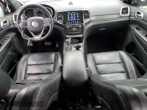 2021 Jeep Grand Cherokee Limited z VIN 1C4RJFBG0MC592389, wystawiony jako Copart lot #55819685 z przebiegiem 76 720 mil mil oraz Szkoda całkowita • Salvage title. Historia ofert i sprzedaży dostępna na DreamBid. Obrazek 8.