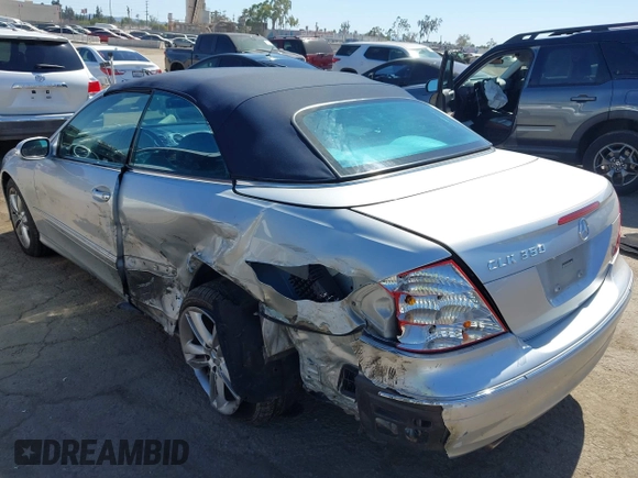 2006 Mercedes-Benz CLK 350 with VIN WDBTK56GX6T069583, listed as a IAAI auction lot 42704123 with 195,516 mi miles and . Bid and sale history available at DreamBid. Image 3.