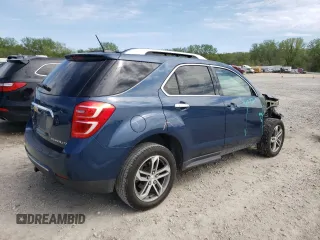 2016 Chevrolet Equinox LTZ with VIN 2GNALDEK0G6252871, listed as a Copart auction lot 51753794 with 134,922 mi miles and Salvage Title. Bid and sale history available at carsss.com. Image 3.