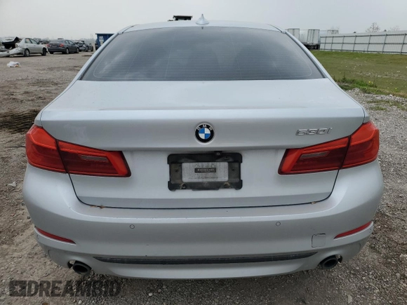 2020 BMW 5 Series 530i with VIN WBAJR3C06LCD05447, listed as a Copart auction lot 49008885 with Not Provided miles and Salvage Title. Bid and sale history available at DreamBid. Image 6.