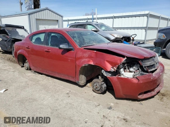 2010 Dodge Avenger SXT with VIN 1B3CC4FB6AN161351, listed as a Copart auction lot 49457595 with 88,562 mi miles and Salvage Title. Bid and sale history available at carsss.com. Image 4.