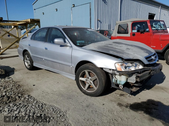 1999 Acura TL with VIN 19UUA564XXA052506, listed as a Copart auction lot 76589374 with 194,585 mi miles and Salvage Title. Bid and sale history available at carsss.com. Image 4.