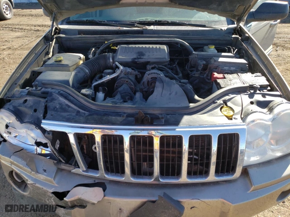 2005 Jeep Grand Cherokee Limited with VIN 1J4HR58N95C620285, listed as a Copart auction lot 47293465 with 120,993 mi miles and Salvage Title. Bid and sale history available at carsss.com. Image 12.
