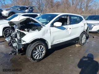 2021 Nissan Rogue Sport S with VIN JN1BJ1AV1MW306958, listed as a IAAI auction lot 41029311 with 56,890 mi miles. Bid and sale history available at carsss.com. Image 19.