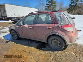2009 Suzuki SX4 Man AWD with VIN JS2YB413096206058, listed as a Copart auction lot 50184575 with 278,000 mi miles and Salvage Title. Bid and sale history available at carsss.com. Image 2.