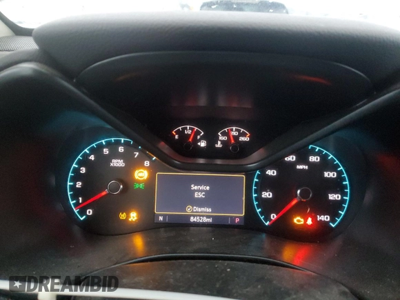 2020 Chevrolet Colorado 4WD LT z VIN 1GCGTCEN2L1138049, wystawiony jako Copart lot #85202324 z przebiegiem 84 528 mil mil oraz Szkoda całkowita • Salvage title. Historia ofert i sprzedaży dostępna na DreamBid. Obrazek 9.