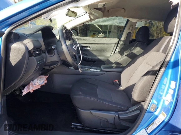 2022 Nissan Sentra SV with VIN 3N1AB8CVXNY272950, listed as a Copart auction lot 42113565 with 62,541 mi miles and Salvage Title. Bid and sale history available at carsss.com. Image 7.