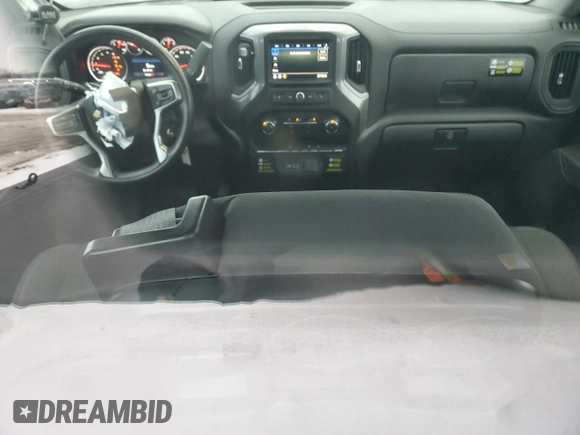 2021 Chevrolet Silverado 1500 Work Truck with VIN 3GCNWAEH3MG271631, listed as a Copart auction lot 87935145 with 100,422 mi miles and Salvage Title. Bid and sale history available at carsss.com. Image 8.
