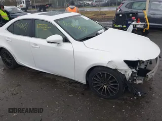 2014 Lexus IS 250 with VIN JTHCF1D25E5007208, listed as a IAAI auction lot 41036831 with 136,884 mi miles. Bid and sale history available at carsss.com. Image 1.